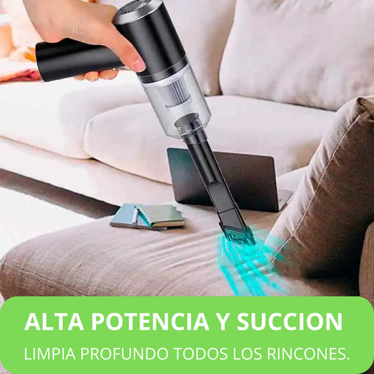 POTENTE MINI ASPIRADORA PARA TU HOGAR Y AUTO.